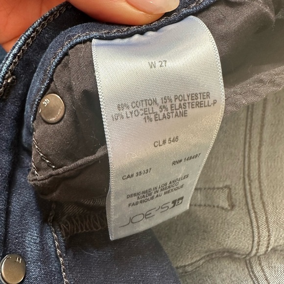 Joe's Jeans Classic Blue Straight Leg Denim - Picture 6 of 8